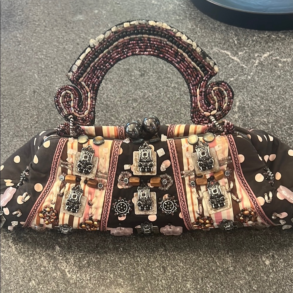 Beaded Embellished Handbag
